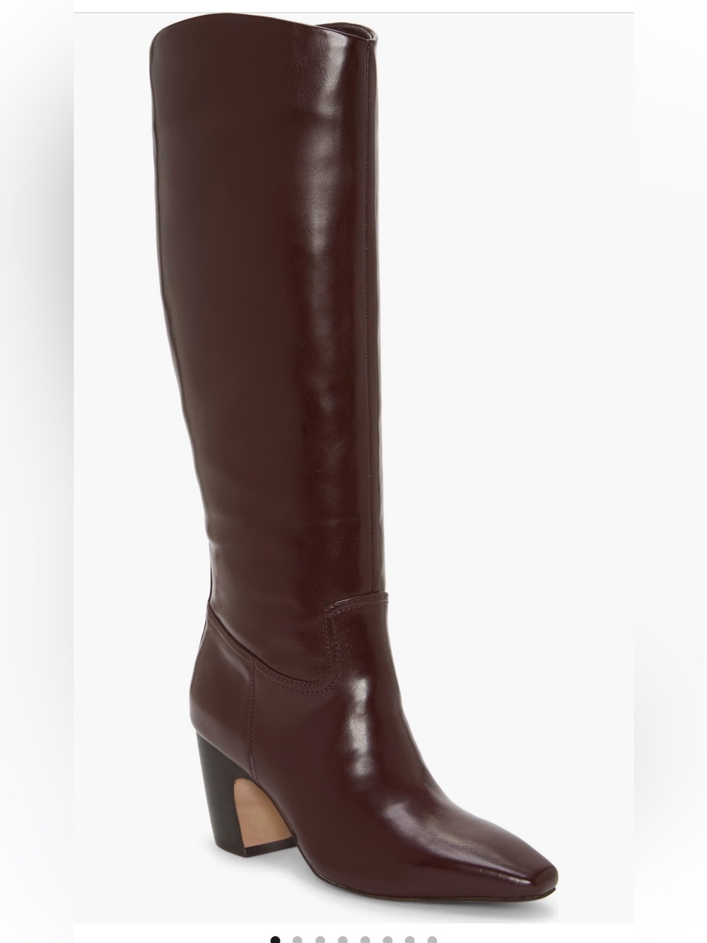 Vince Camuto Cristen Knee High Boot boots leather wide calf size 9 NIB NWT - Picture 1 of 8